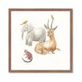 Picture of Safari Squad III  _GroupedProduct_Square_Mini_ _GroupedProduct_Square_Framed_Matted_