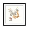 Picture of Safari Squad III  _GroupedProduct_Square_Mini_ _GroupedProduct_Square_Framed_Matted_