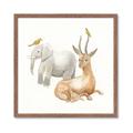 Picture of Safari Squad IV _GroupedProduct_Square_Mini_ _GroupedProduct_Square_Framed_Matted_