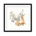Picture of Safari Squad IV _GroupedProduct_Square_Mini_ _GroupedProduct_Square_Framed_Matted_
