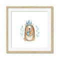 Picture of Wild Bear _GroupedProduct_Square_Mini_ _GroupedProduct_Square_Framed_Matted_