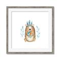 Picture of Wild Bear _GroupedProduct_Square_Mini_ _GroupedProduct_Square_Framed_Matted_