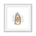 Picture of Wild Bear _GroupedProduct_Square_Mini_ _GroupedProduct_Square_Framed_Matted_