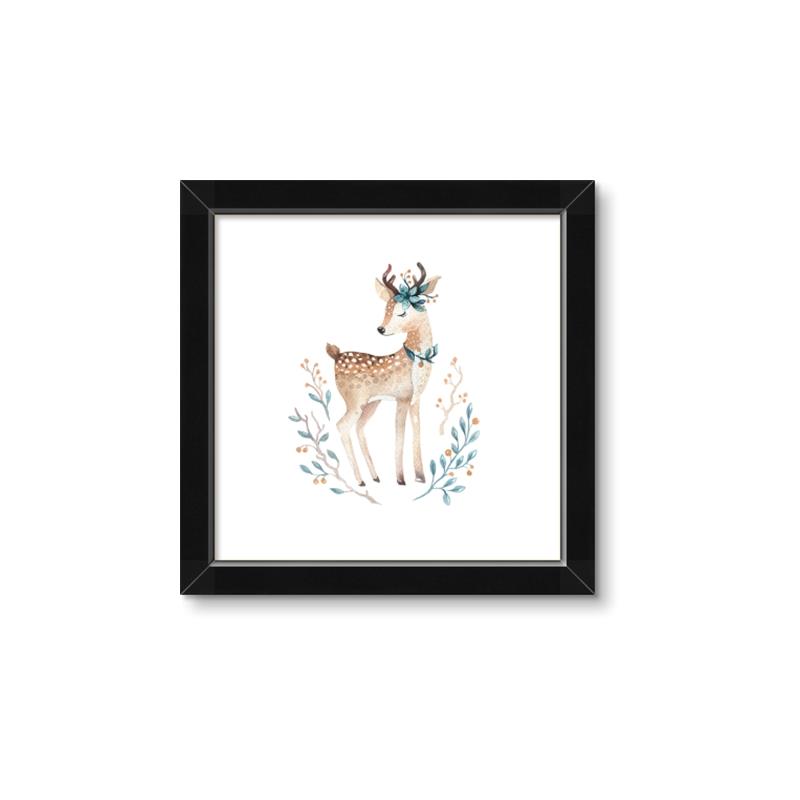 Picture of Wild Deer _GroupedProduct_Square_Mini_ _GroupedProduct_Square_Framed_Matted_