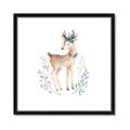 Picture of Wild Deer _GroupedProduct_Square_Mini_ _GroupedProduct_Square_Framed_Matted_