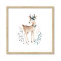 Picture of Wild Deer _GroupedProduct_Square_Mini_ _GroupedProduct_Square_Framed_Matted_
