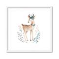 Picture of Wild Deer _GroupedProduct_Square_Mini_ _GroupedProduct_Square_Framed_Matted_