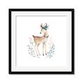 Picture of Wild Deer _GroupedProduct_Square_Mini_ _GroupedProduct_Square_Framed_Matted_