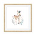 Picture of Wild Deer _GroupedProduct_Square_Mini_ _GroupedProduct_Square_Framed_Matted_