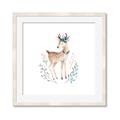Picture of Wild Deer _GroupedProduct_Square_Mini_ _GroupedProduct_Square_Framed_Matted_