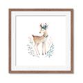 Picture of Wild Deer _GroupedProduct_Square_Mini_ _GroupedProduct_Square_Framed_Matted_