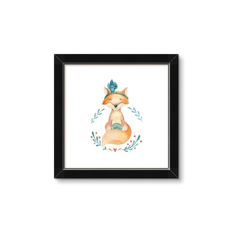 Picture of Wild Fox _GroupedProduct_Square_Mini_ _GroupedProduct_Square_Framed_Matted_