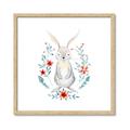 Picture of Wild Bunny _GroupedProduct_Square_Mini_ _GroupedProduct_Square_Framed_Matted_