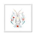 Picture of Wild Bunny _GroupedProduct_Square_Mini_ _GroupedProduct_Square_Framed_Matted_