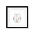 Picture of Wild Bunny _GroupedProduct_Square_Mini_ _GroupedProduct_Square_Framed_Matted_