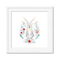 Picture of Wild Bunny _GroupedProduct_Square_Mini_ _GroupedProduct_Square_Framed_Matted_