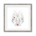 Picture of Wild Bunny _GroupedProduct_Square_Mini_ _GroupedProduct_Square_Framed_Matted_