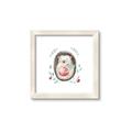 Picture of Wild Hedgehog _GroupedProduct_Square_Mini_ _GroupedProduct_Square_Framed_Matted_