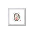 Picture of Wild Hedgehog _GroupedProduct_Square_Mini_ _GroupedProduct_Square_Framed_Matted_