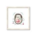 Picture of Wild Hedgehog _GroupedProduct_Square_Mini_ _GroupedProduct_Square_Framed_Matted_