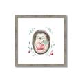 Picture of Wild Hedgehog _GroupedProduct_Square_Mini_ _GroupedProduct_Square_Framed_Matted_
