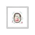 Picture of Wild Hedgehog _GroupedProduct_Square_Mini_ _GroupedProduct_Square_Framed_Matted_