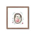 Picture of Wild Hedgehog _GroupedProduct_Square_Mini_ _GroupedProduct_Square_Framed_Matted_