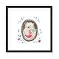 Picture of Wild Hedgehog _GroupedProduct_Square_Mini_ _GroupedProduct_Square_Framed_Matted_