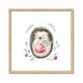 Picture of Wild Hedgehog _GroupedProduct_Square_Mini_ _GroupedProduct_Square_Framed_Matted_