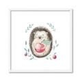 Picture of Wild Hedgehog _GroupedProduct_Square_Mini_ _GroupedProduct_Square_Framed_Matted_