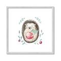 Picture of Wild Hedgehog _GroupedProduct_Square_Mini_ _GroupedProduct_Square_Framed_Matted_