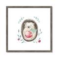 Picture of Wild Hedgehog _GroupedProduct_Square_Mini_ _GroupedProduct_Square_Framed_Matted_