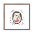 Picture of Wild Hedgehog _GroupedProduct_Square_Mini_ _GroupedProduct_Square_Framed_Matted_