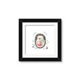 Picture of Wild Hedgehog _GroupedProduct_Square_Mini_ _GroupedProduct_Square_Framed_Matted_