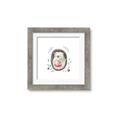 Picture of Wild Hedgehog _GroupedProduct_Square_Mini_ _GroupedProduct_Square_Framed_Matted_