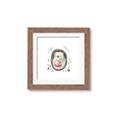 Picture of Wild Hedgehog _GroupedProduct_Square_Mini_ _GroupedProduct_Square_Framed_Matted_