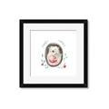 Picture of Wild Hedgehog _GroupedProduct_Square_Mini_ _GroupedProduct_Square_Framed_Matted_