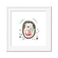 Picture of Wild Hedgehog _GroupedProduct_Square_Mini_ _GroupedProduct_Square_Framed_Matted_
