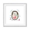 Picture of Wild Hedgehog _GroupedProduct_Square_Mini_ _GroupedProduct_Square_Framed_Matted_