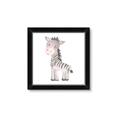 Picture of Baby Zebra  _GroupedProduct_Square_Mini_ _GroupedProduct_Square_Framed_Matted_