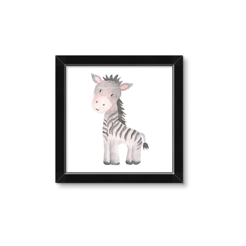 Picture of Baby Zebra  _GroupedProduct_Square_Mini_ _GroupedProduct_Square_Framed_Matted_