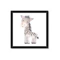Picture of Baby Zebra  _GroupedProduct_Square_Mini_ _GroupedProduct_Square_Framed_Matted_