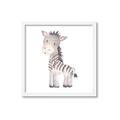 Picture of Baby Zebra  _GroupedProduct_Square_Mini_ _GroupedProduct_Square_Framed_Matted_