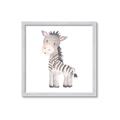 Picture of Baby Zebra  _GroupedProduct_Square_Mini_ _GroupedProduct_Square_Framed_Matted_