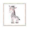 Picture of Baby Zebra  _GroupedProduct_Square_Mini_ _GroupedProduct_Square_Framed_Matted_