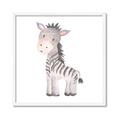 Picture of Baby Zebra  _GroupedProduct_Square_Mini_ _GroupedProduct_Square_Framed_Matted_