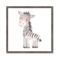 Picture of Baby Zebra  _GroupedProduct_Square_Mini_ _GroupedProduct_Square_Framed_Matted_