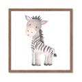Picture of Baby Zebra  _GroupedProduct_Square_Mini_ _GroupedProduct_Square_Framed_Matted_