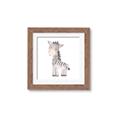 Picture of Baby Zebra  _GroupedProduct_Square_Mini_ _GroupedProduct_Square_Framed_Matted_