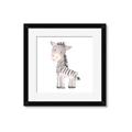 Picture of Baby Zebra  _GroupedProduct_Square_Mini_ _GroupedProduct_Square_Framed_Matted_